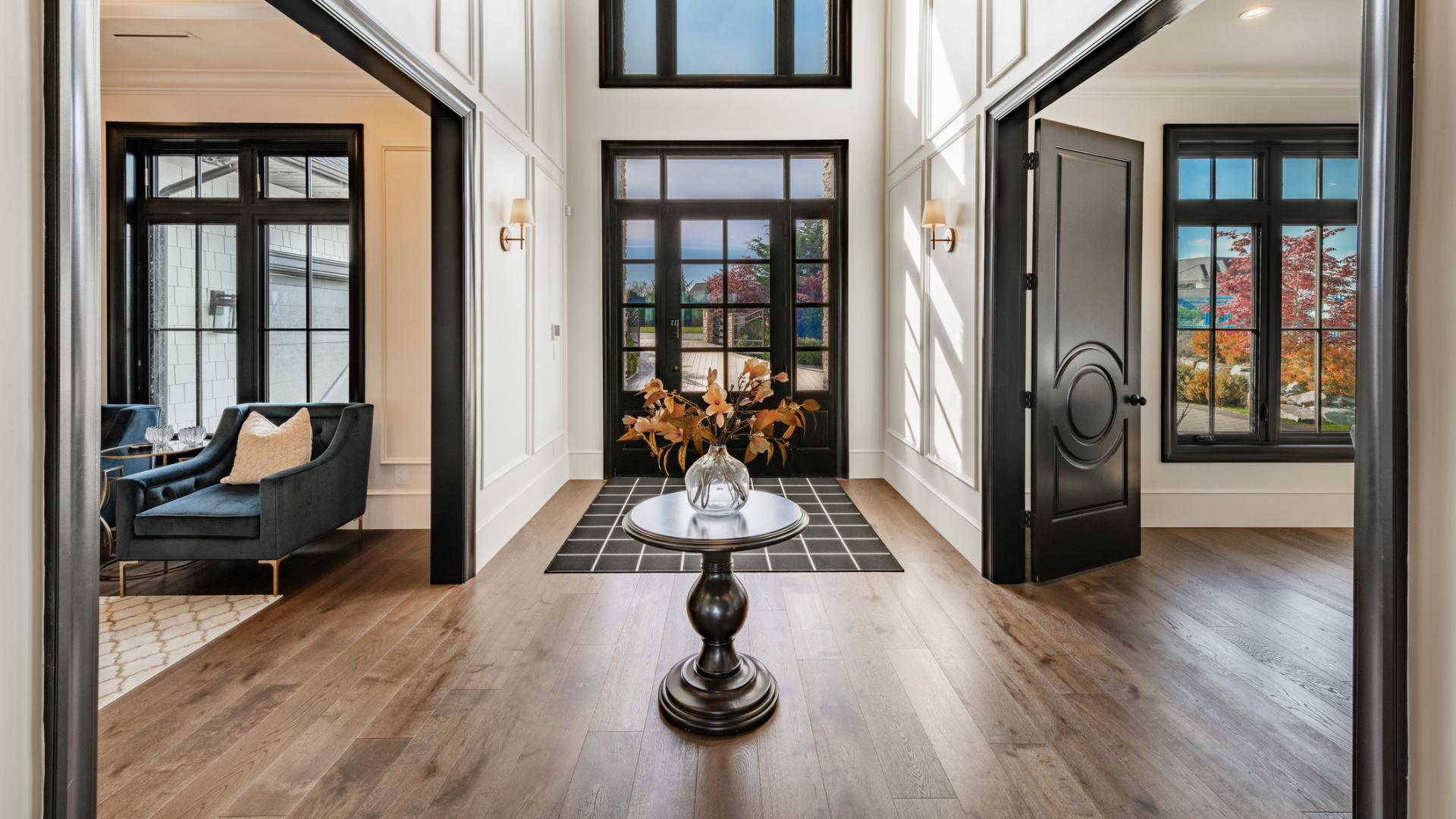 Premium timber flooring in a residential interior